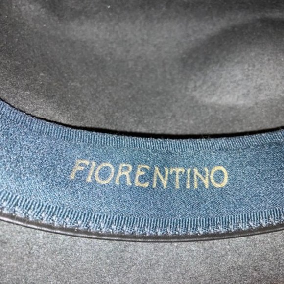Fiorentino Vintage Fedora Black/Dark Grey Felt Hat - Picture 1 of 7